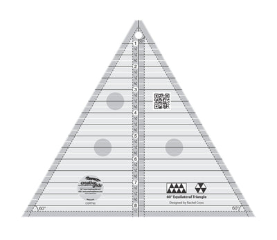Creative Grids Triangle 60 degrés 8-1/2 po