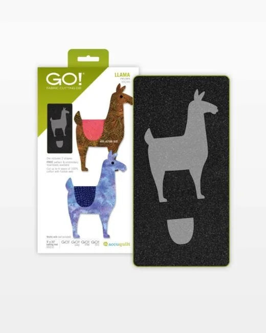 GO! Llama Die — Cottage Quilting Ltd.