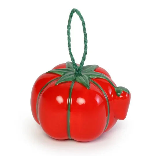 Tomato Ceramic Ornament — Cottage Quilting Ltd.