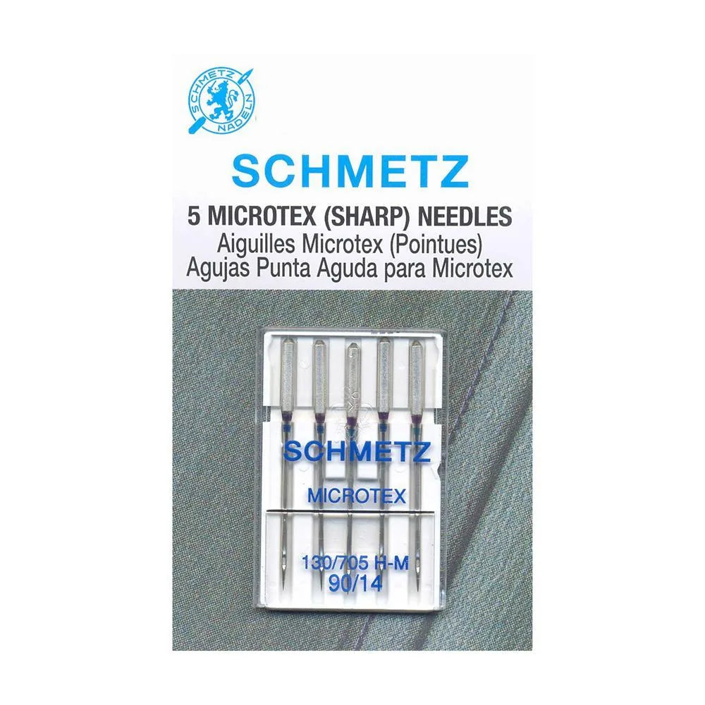 SCHMETZ #1731 Microtex Needles Carded - 90/14 - 5 Pieces