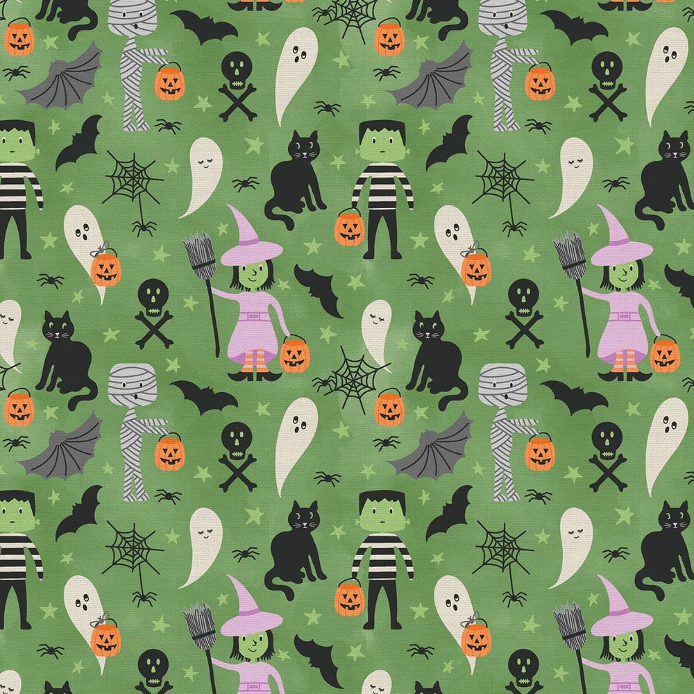 Trucs et friandises - Trick Or Treat Vert par Paintbrush Studio