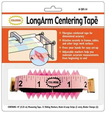 Ruban de centrage LongArm avec marqueur