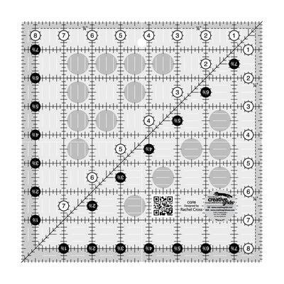 Règle Creative Grids carrée de 8-1/2 po