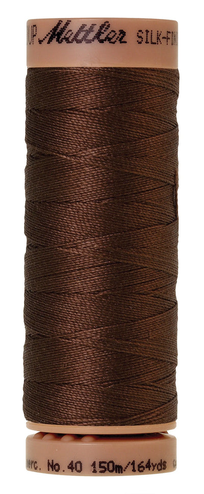 Fil de coton uni Mettler Silk-Finish 40wt 164 vg/150 m Bois de rose