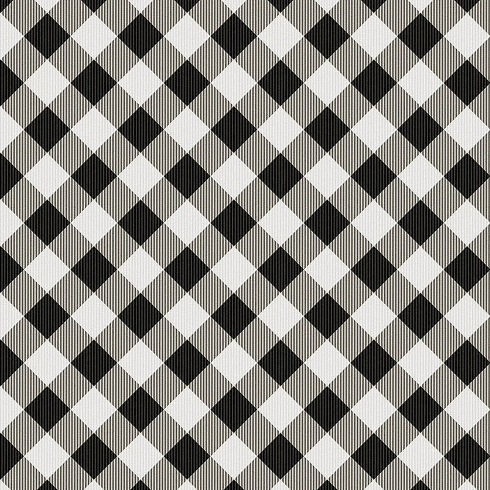 Gnome Antics Carreaux Buffalo Blanc - 82627-119