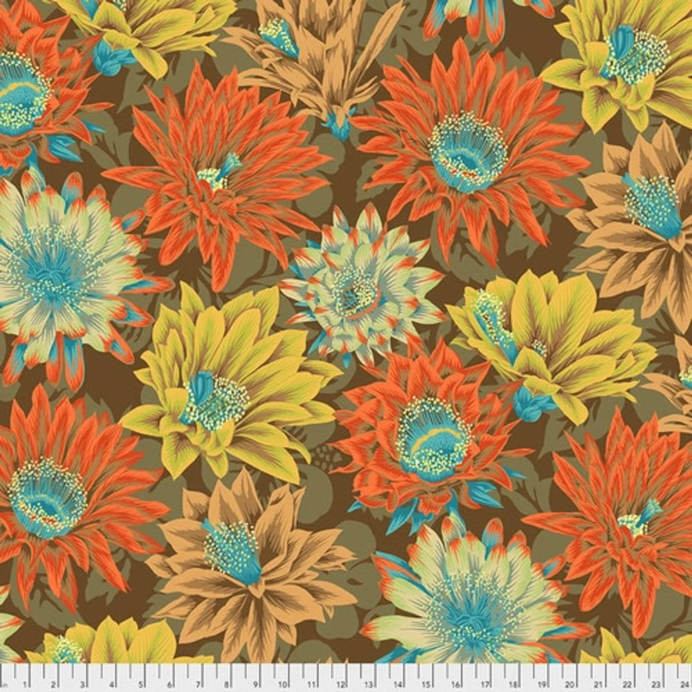 Kaffe Fassett Collective - Fleur de cactus - Brun