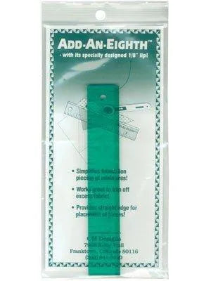 Règle Add-An-Eighth 1/8 po, verte