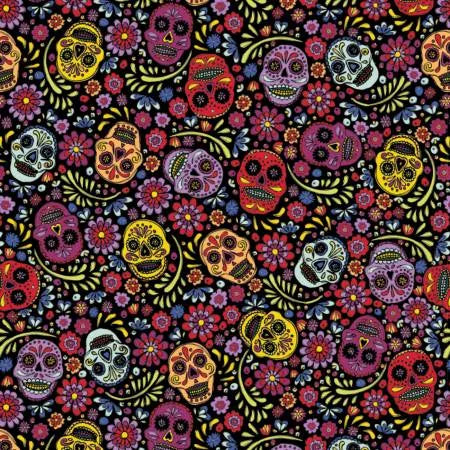 Camelot - Sugar Skulls - Black
