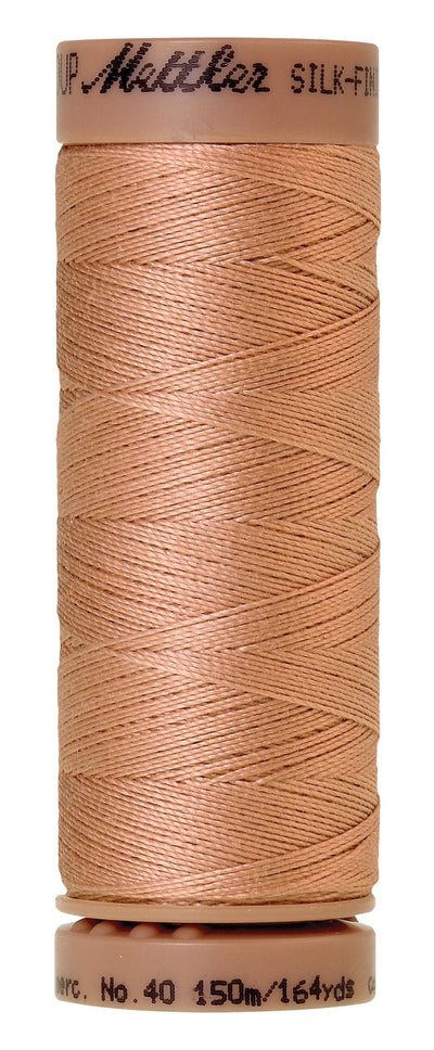 Fil de coton uni Mettler Silk-Finish 40wt 164 vg/150 m Spanish Villa
