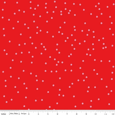 Riley Blake - On the Dot - Ruby