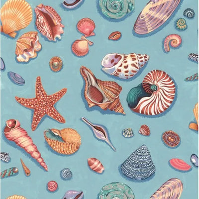 Tissu "By The Sea" - Coquillages par Nutex UK