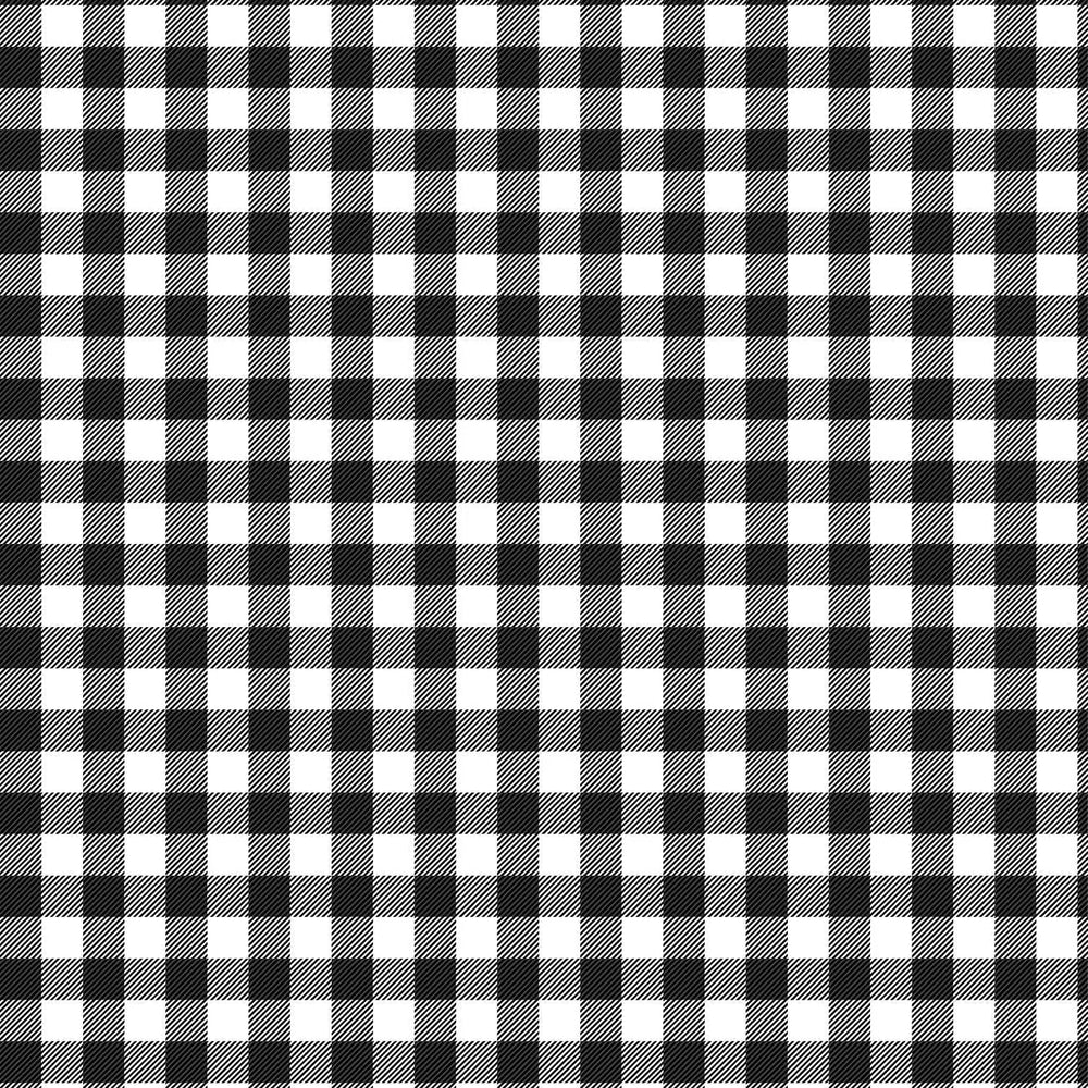 Wilmington Prints' Essentials - Buffalo Check - White/Black