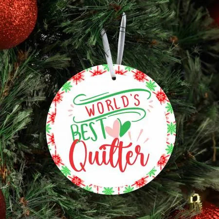 Ornements de courtepointe de Noël : 11 idées !