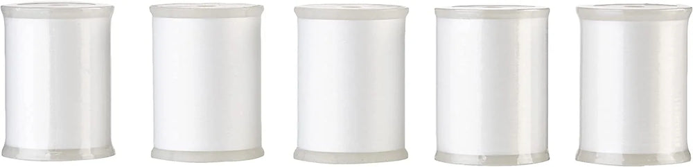Brother - Fil de canette à broder 60 wt Blanc - SAEBT