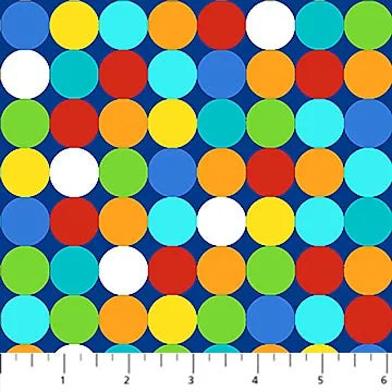 Deborah Edwards - Fun & Games - Pois Marine Multi - 25067-48