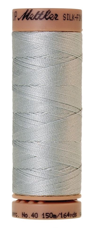 Fil de coton uni Mettler Silk-Finish 40wt 164 vg/150 m Pierre de lune