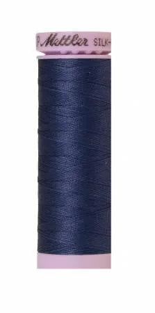 Mettler  Silk-Finish 50wt Solid Cotton Thread 164yd/150M True Navy