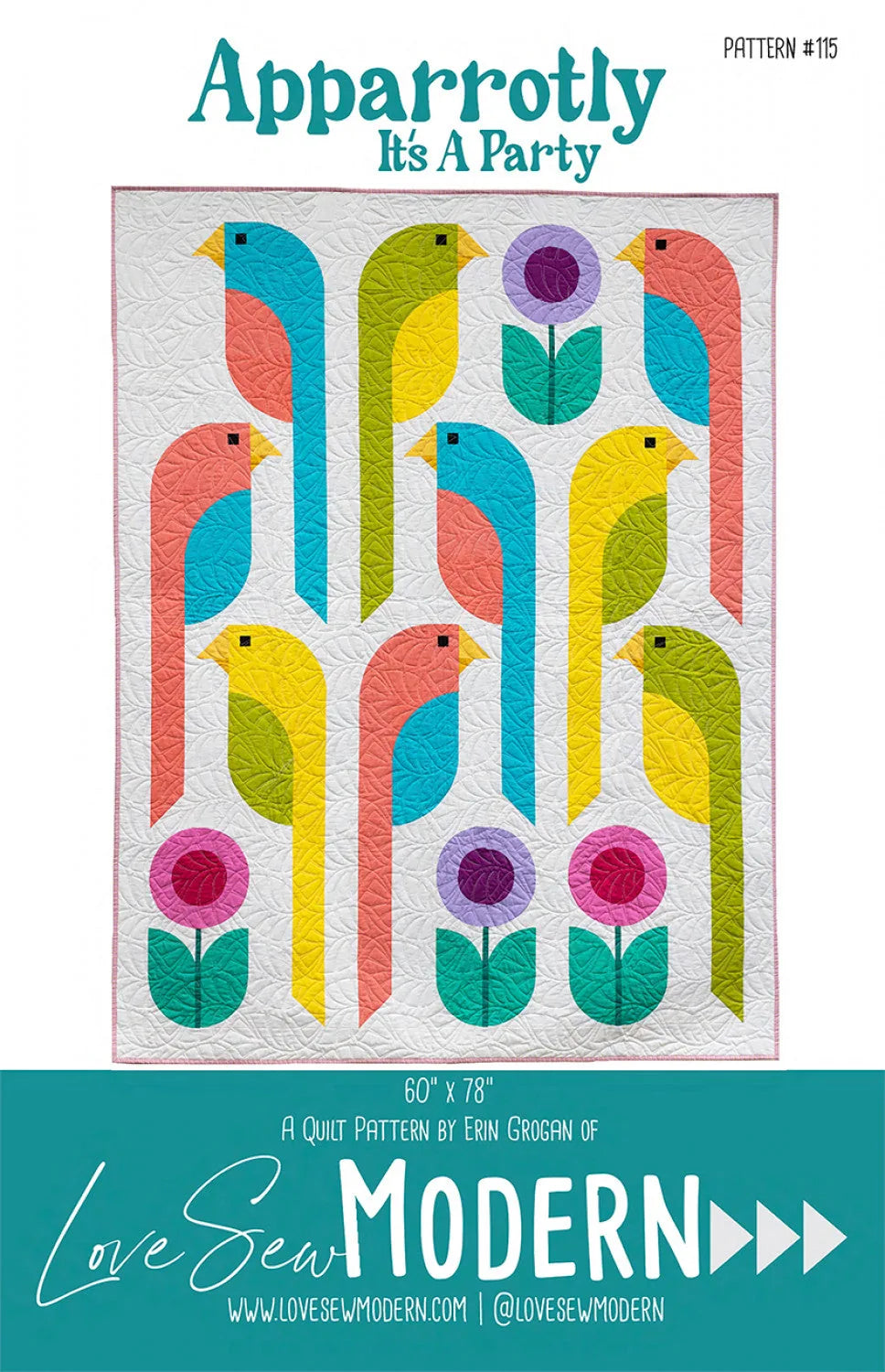 Apparrotly It's A Party Quilt Pattern