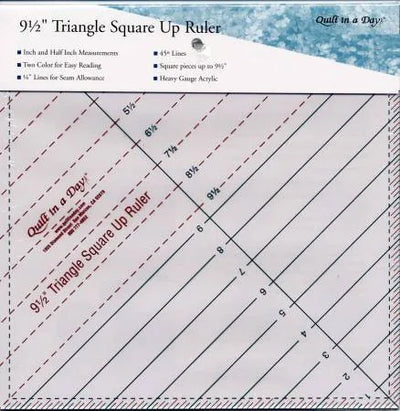 Règle Triangle Square Up Quilt in a Day