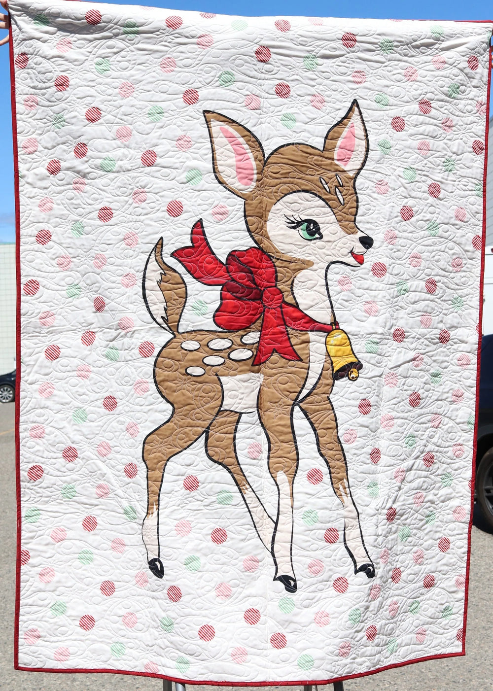 Échantillon en magasin - Couvre-lit jumeau - Oh Deer Panel