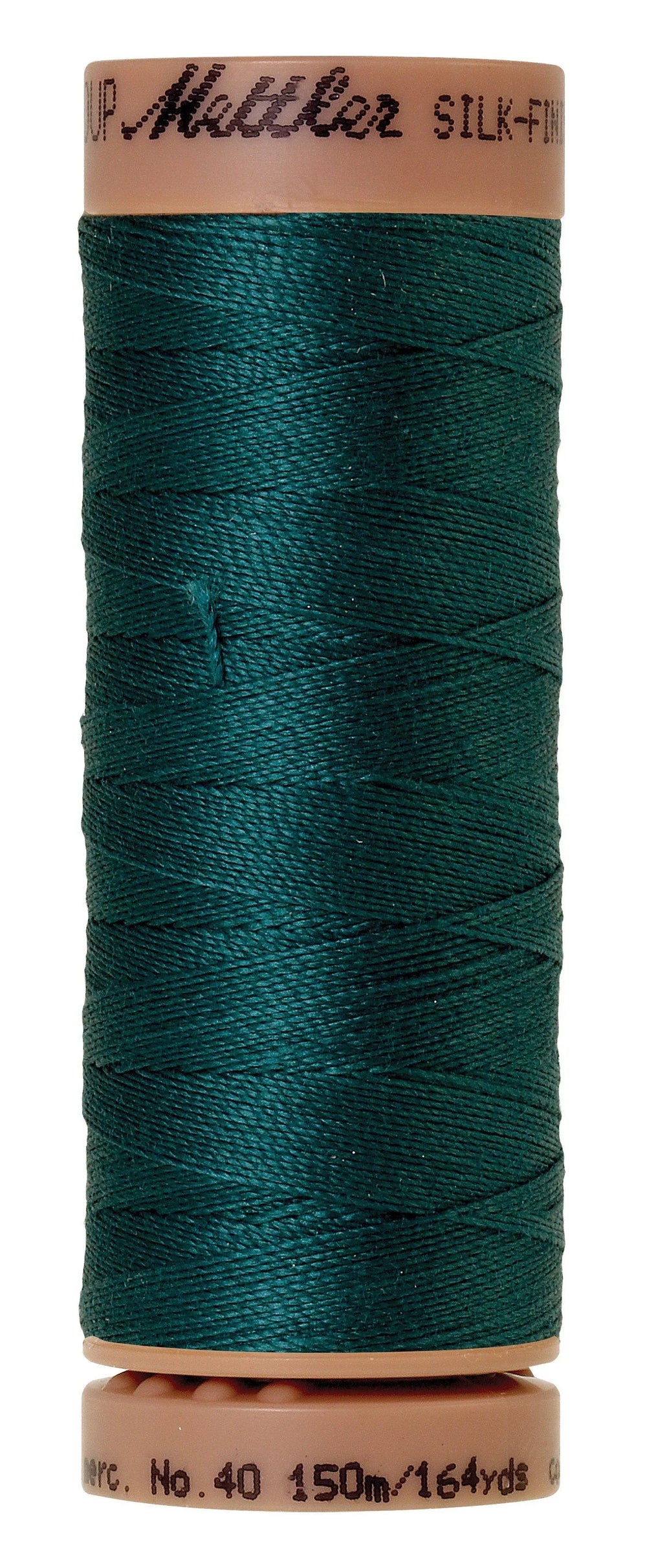 Mettler  Silk-Finish 40wt Solid Cotton Thread 164yd/150M Spruce