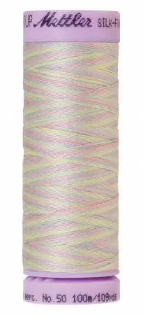 Fil de coton Mettler Silk-Finish 50wt varié 109 vg/100 m Couverture pour bébé