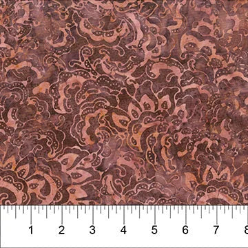 Banyan Batiks - Bamboo Pavilion - Fleur Marron - 80772-35