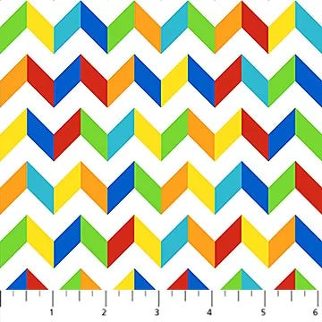 Deborah Edwards - Jeux et Divertissements - Chevron Blanc Multicolore - 25070-10