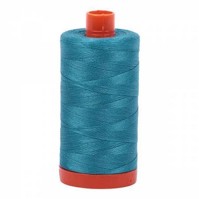 Aurifil Thread #4182 Solid Dark Turquoise