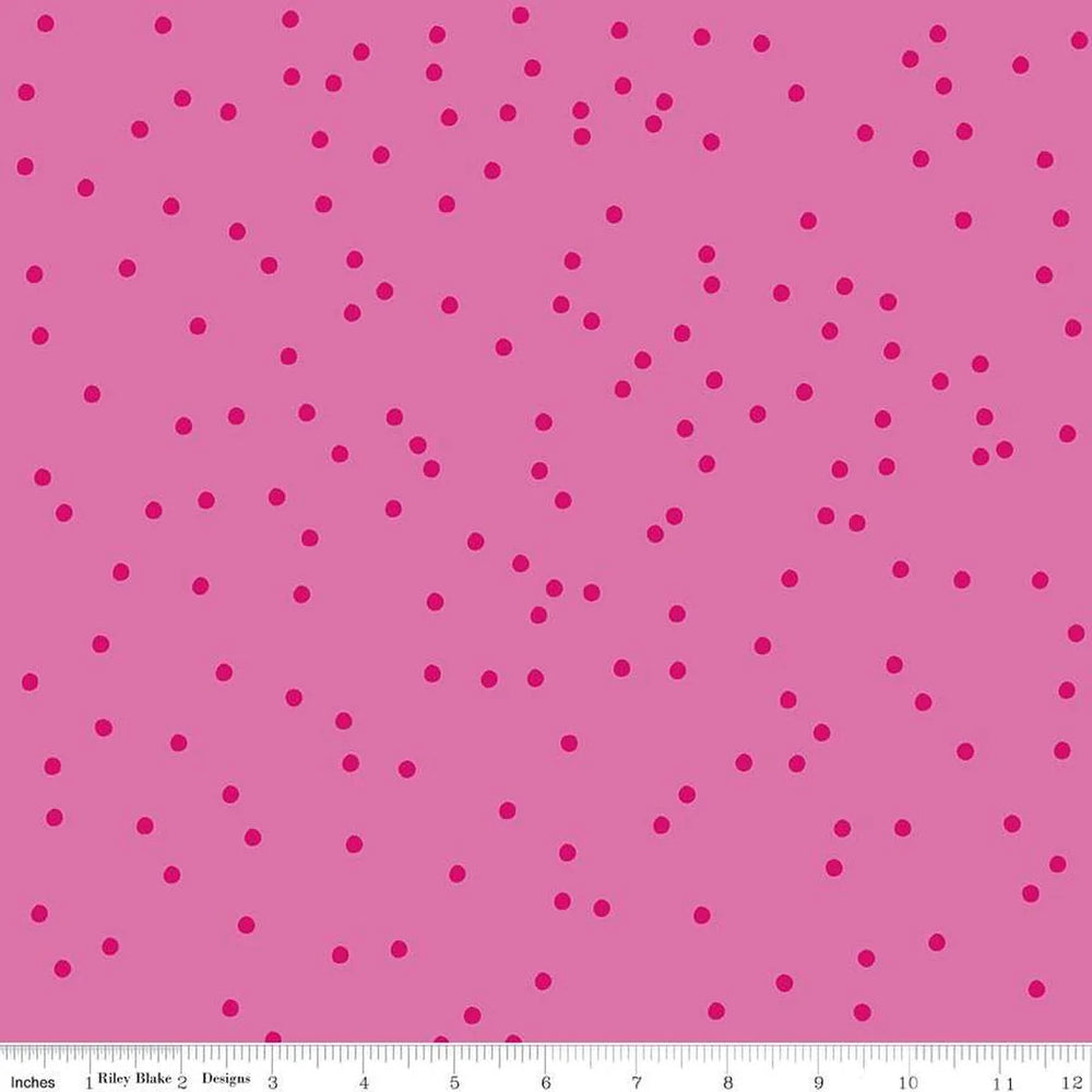 Riley Blake - On the Dot - Bubblegum