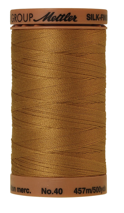 Mettler Fil Coton Uni Silk-Finish 40wt 500 verges/457 m Sisal