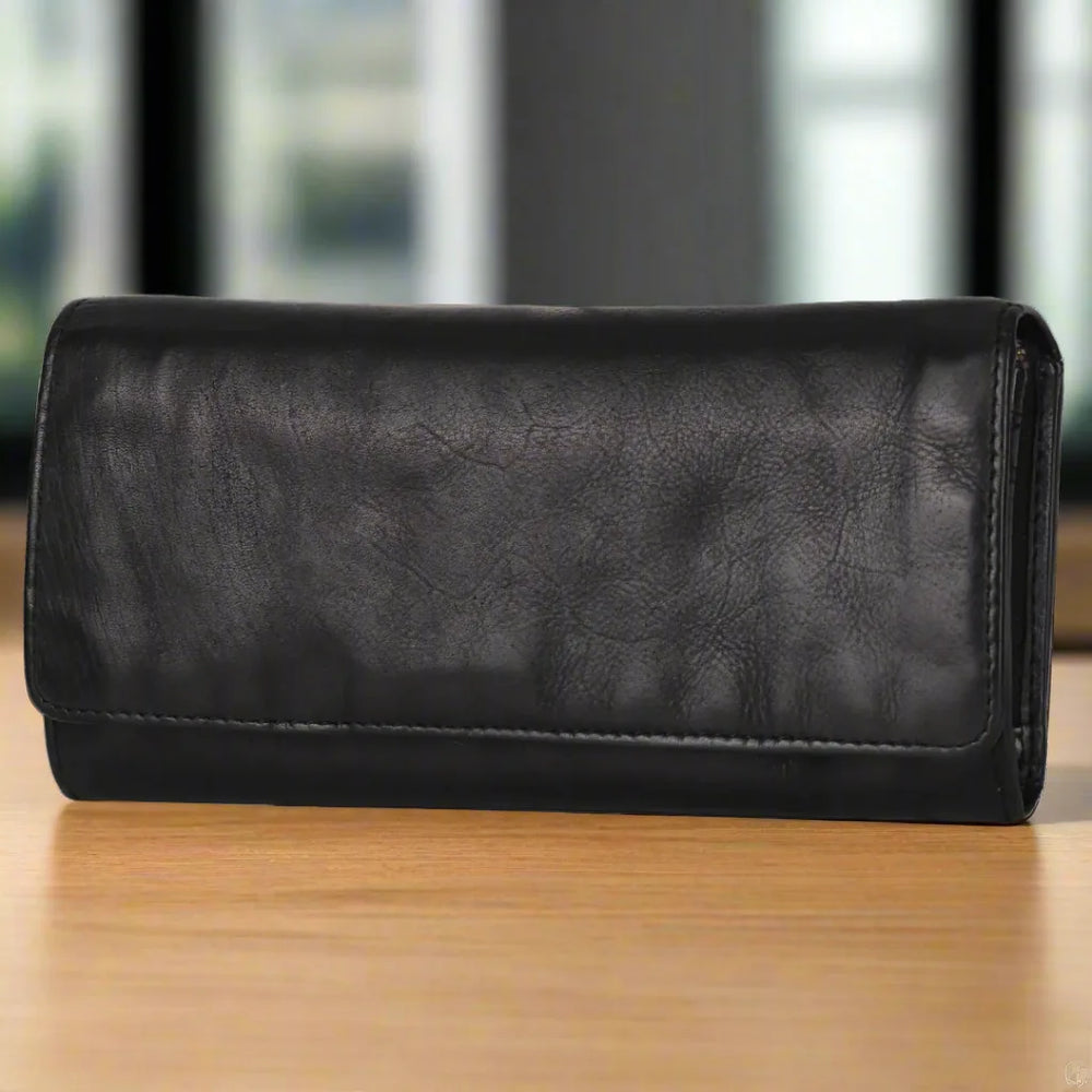 Portefeuille Pochette en Cuir MET pour Femmes