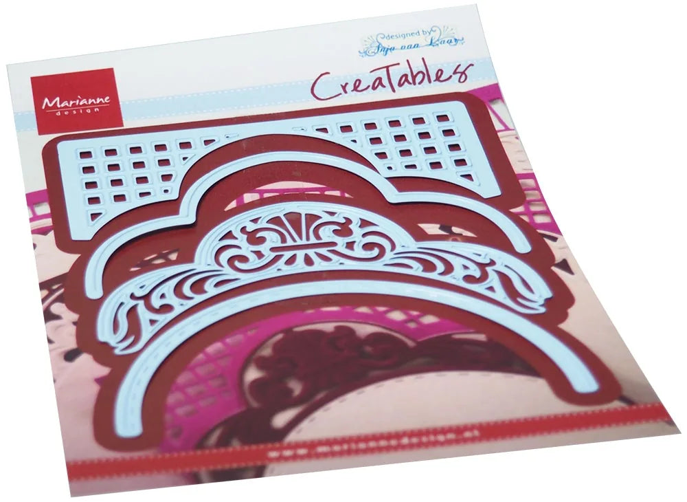 Marianne Design Creatables Die - Anja's Slimline Top Corner — Ecstasy Crafts