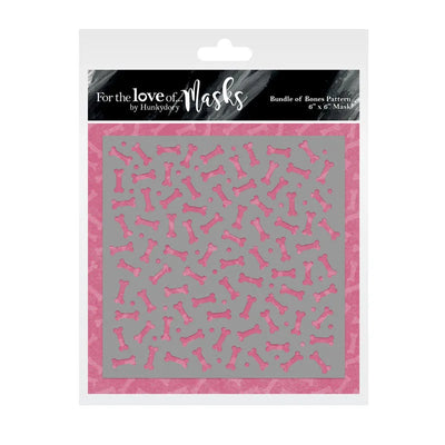 For The Love Of Masks - Motif d'os en paquet