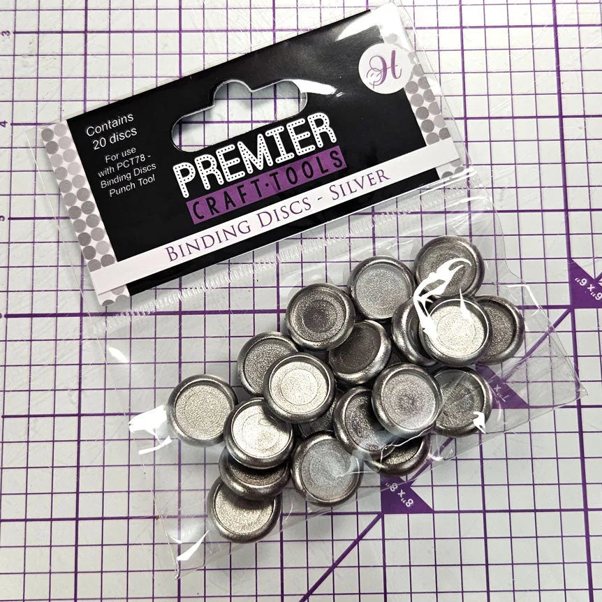 Premier Craft Tools - Binding Discs - Silver — Ecstasy Crafts
