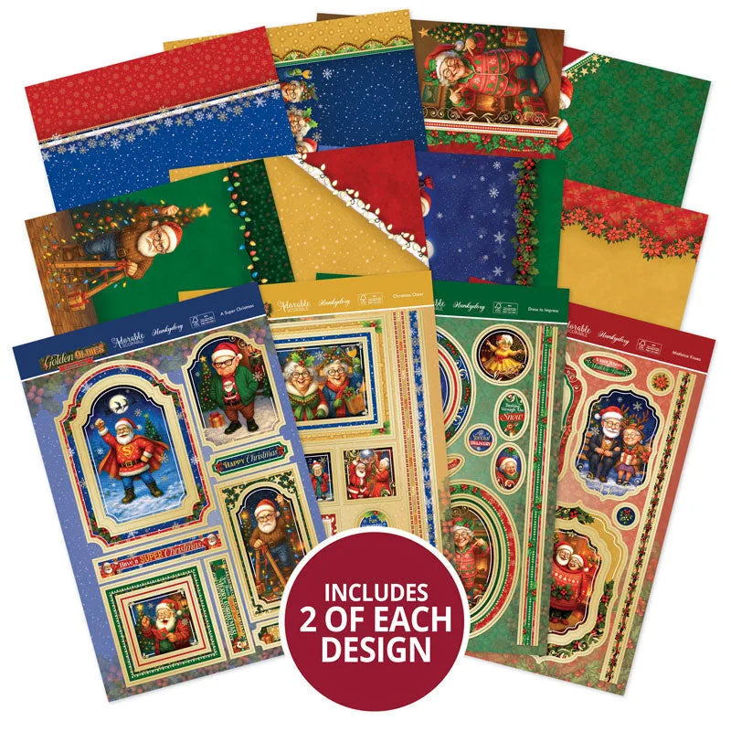 Golden Oldies - Festive Fun Luxury Topper Collection — Ecstasy Crafts