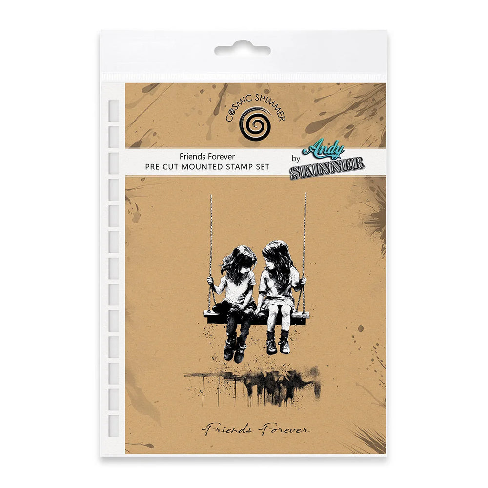 Friends Forever Pre Cut Rubber Stamp Set by Andy Skinner — Ecstasy Crafts
