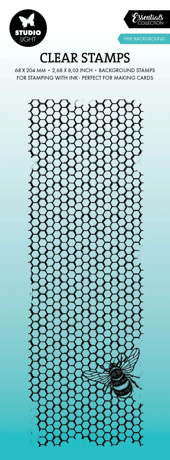 SL Clear Stamp Hive Background Essentials 1 PC — Ecstasy Crafts