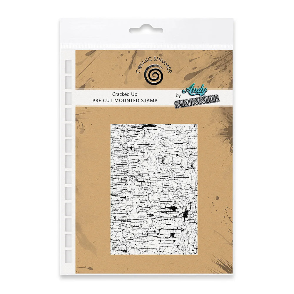 Cracked Up Pre Cut Rubber Stamp Set by Andy Skinner