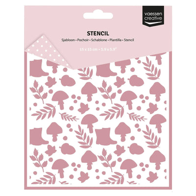 Vaessen Creative • Stencil Autumn Icons 5.9x5.9in