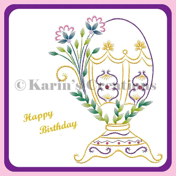 KC Embroidery Pattern - Spring has Sprung — Ecstasy Crafts