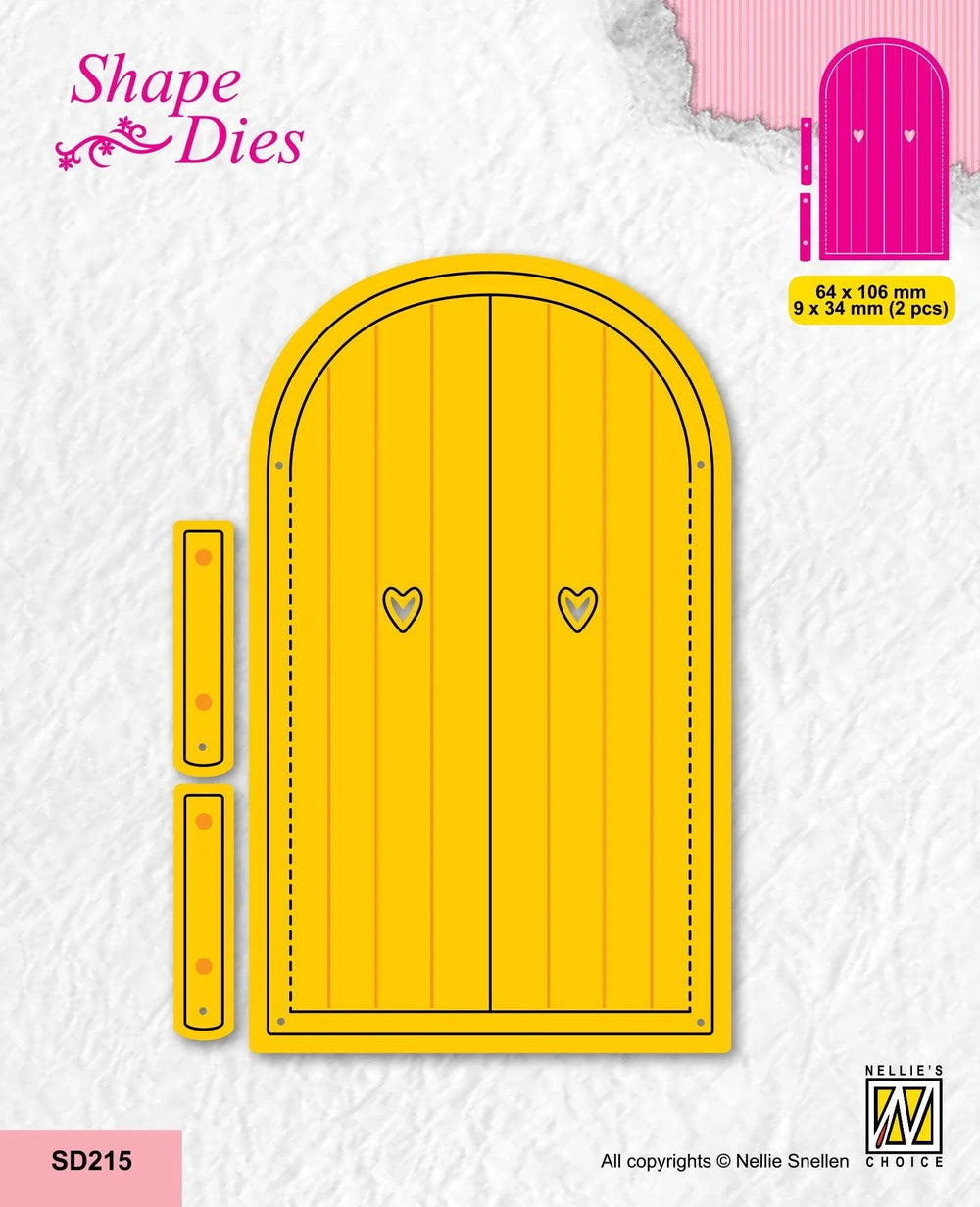 Nellie's Choice Shape Die - Door — Ecstasy Crafts