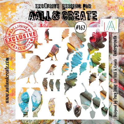 AALL and Create Pochoir - 162 - Sous-bois