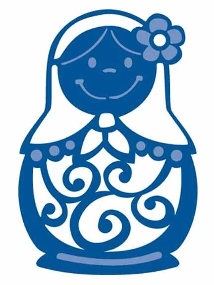 Marianne Design: Creatables Dies - Russian Doll — Ecstasy Crafts