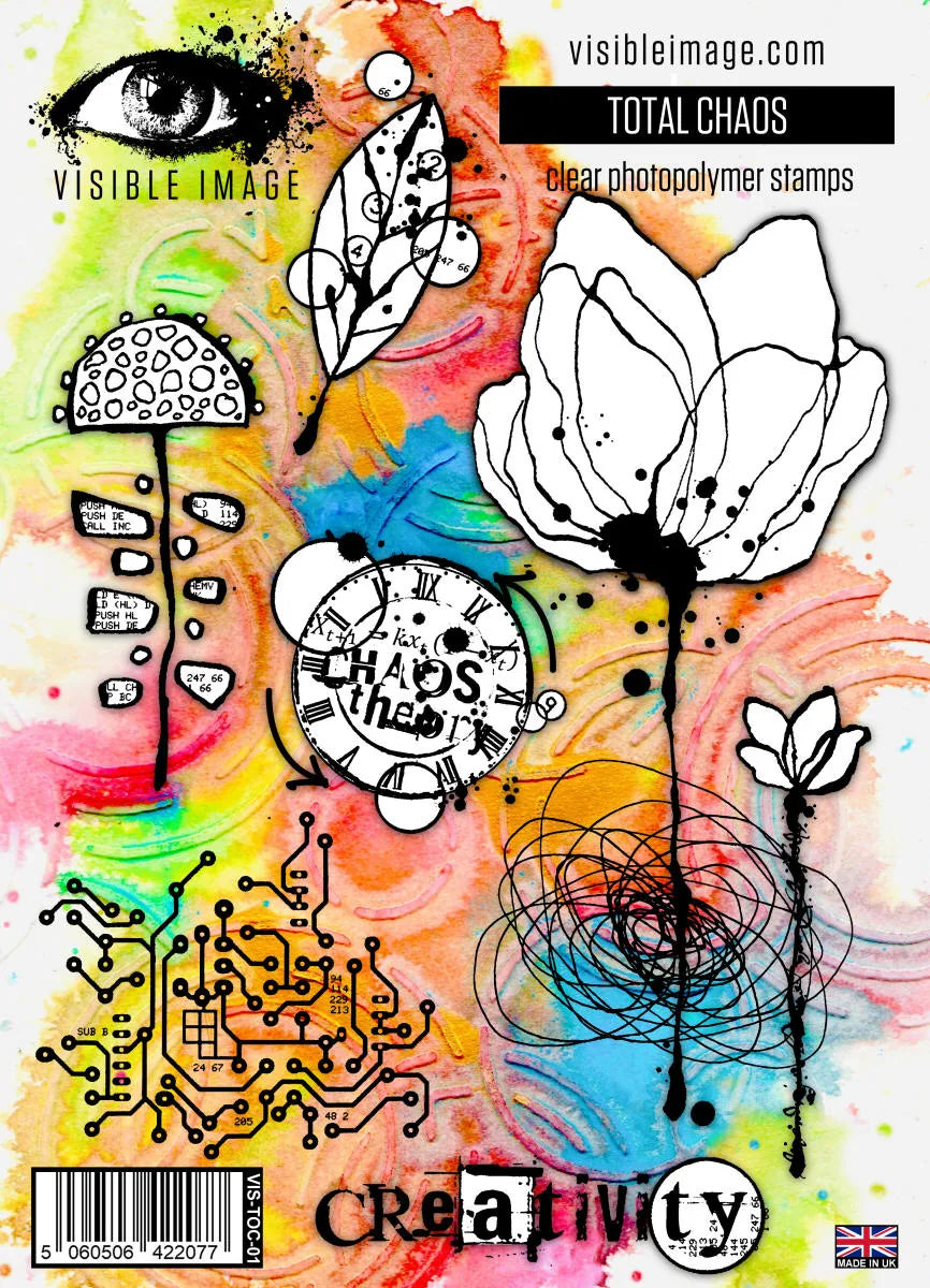 Visible Image Total Chaos - A5 Stamp Set — Ecstasy Crafts