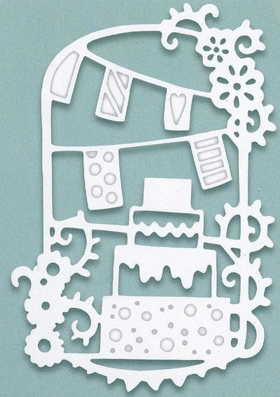Expressions Créatives : Collection Paper Cuts Gâteau de Fête
