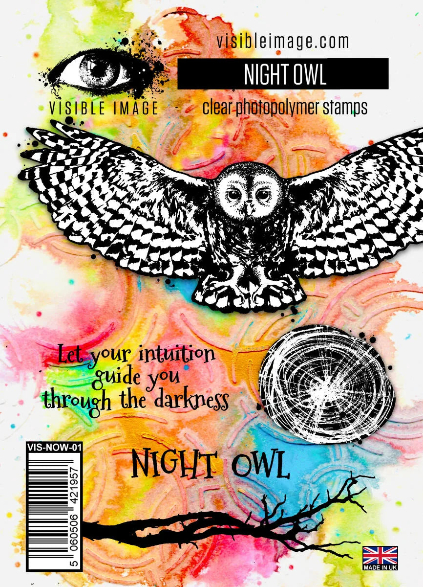 Visible Image Night Owl - A6 Stamp Set — Ecstasy Crafts