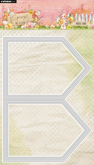 Moule de découpe SL Maison Carte Prairie Printanière 5 MC