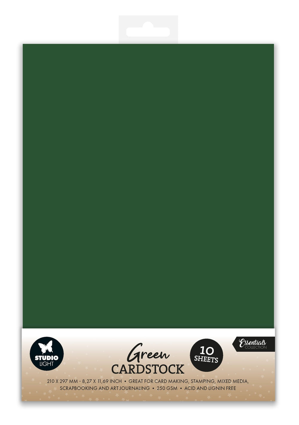 SL Paper Set Christmas Green Consumables 10 Sheets — Ecstasy Crafts
