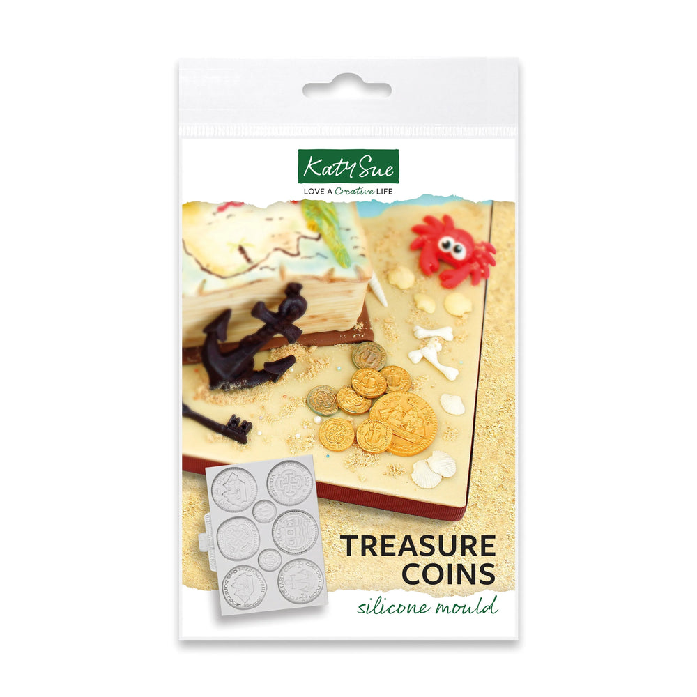 Treasure Coins Silicone Mould